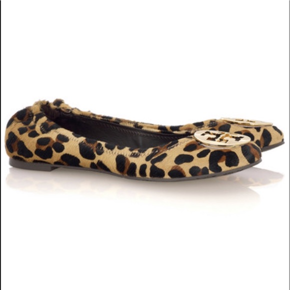 tory burch leopard print flats